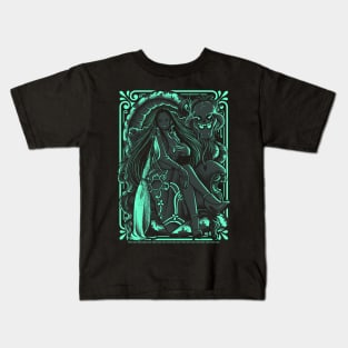 Girl Anime Snake Kids T-Shirt